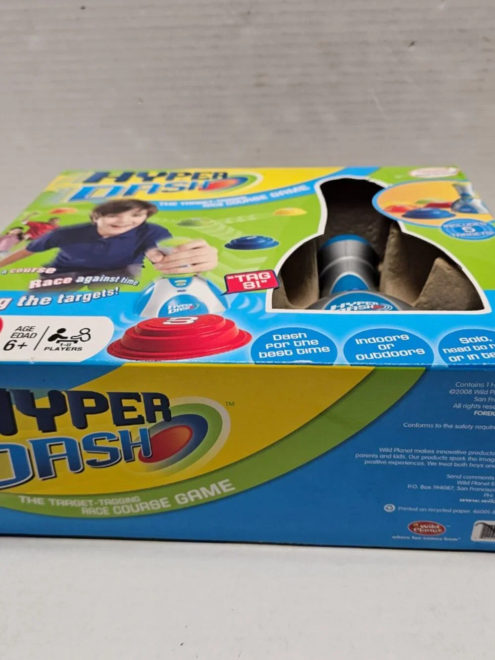 New Wild Planet Hyper Dash Target Tagging Race Course w 4 Game Modes Rare